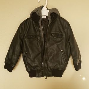 24 month boys bomber moto jacket